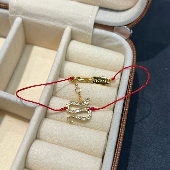 NWT: Lucky Snake Year Bracelet (gold) - Picture 6 of 6